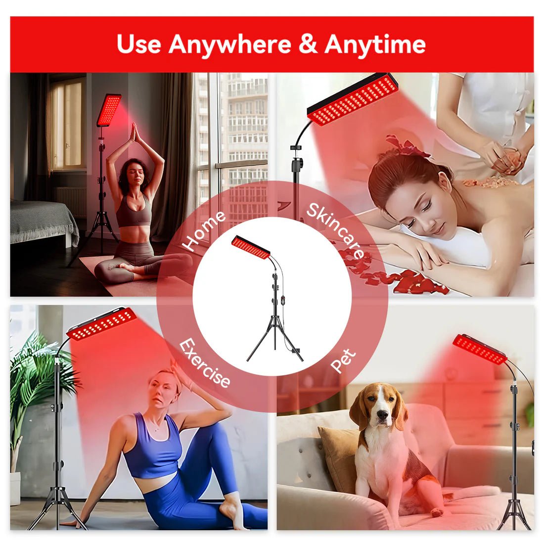 Astarexin Red and Infrared Light Therapy Lamp Z2 - Astarexin