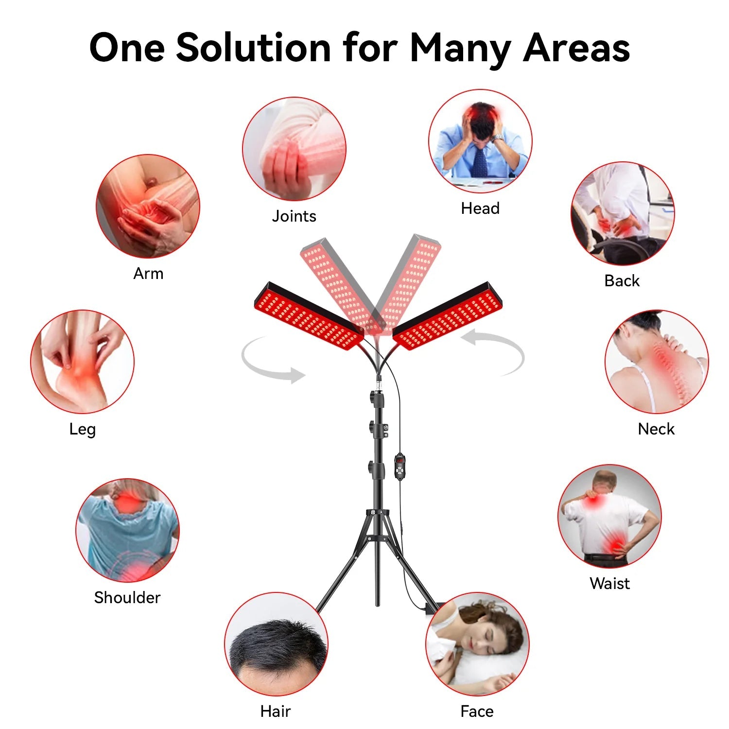 Astarexin Red and Infrared Light Therapy Lamp Z2 - Astarexin