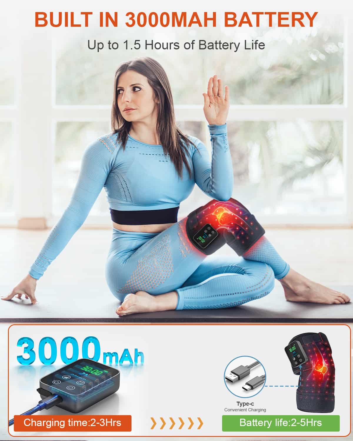 Astarexin Red Light Therapy Knee Pad