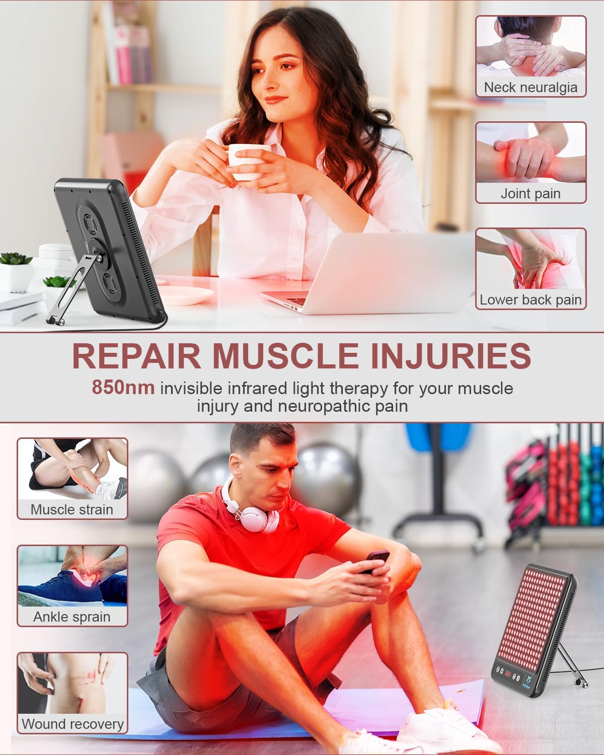 Red Light Therapy Panel - Astarexin