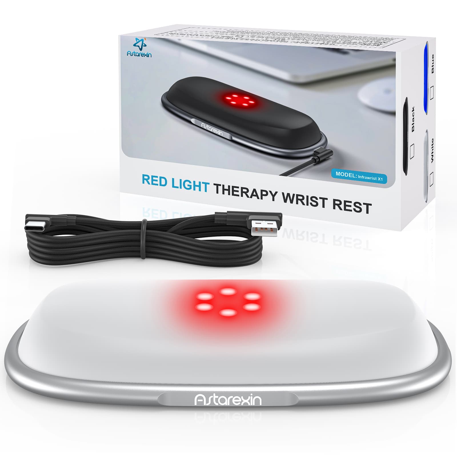 Astarexin Red Light Therapy Mouse Wrist Rest