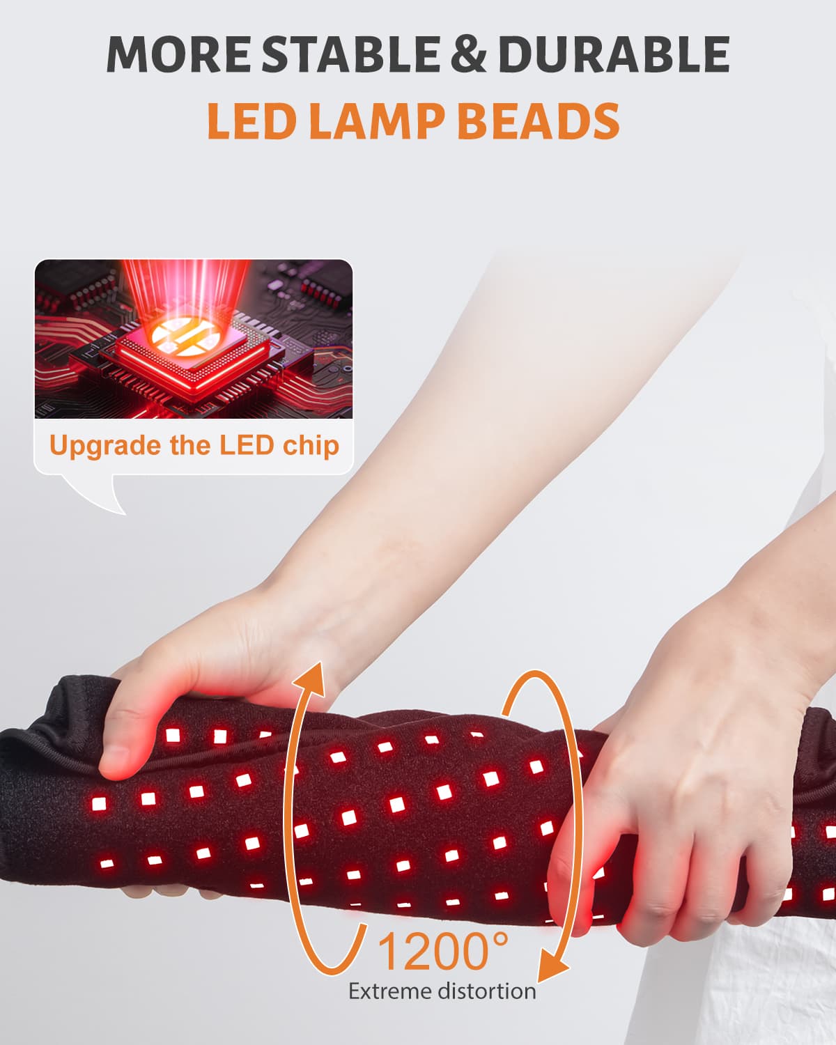 Astarexin Red and Infrared Light Therapy Mat XL