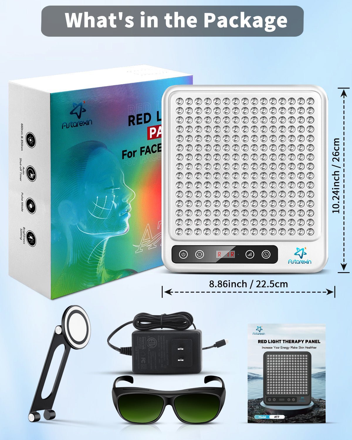 Astarexin Red Light Therapy Panel AT7 - Astarexin