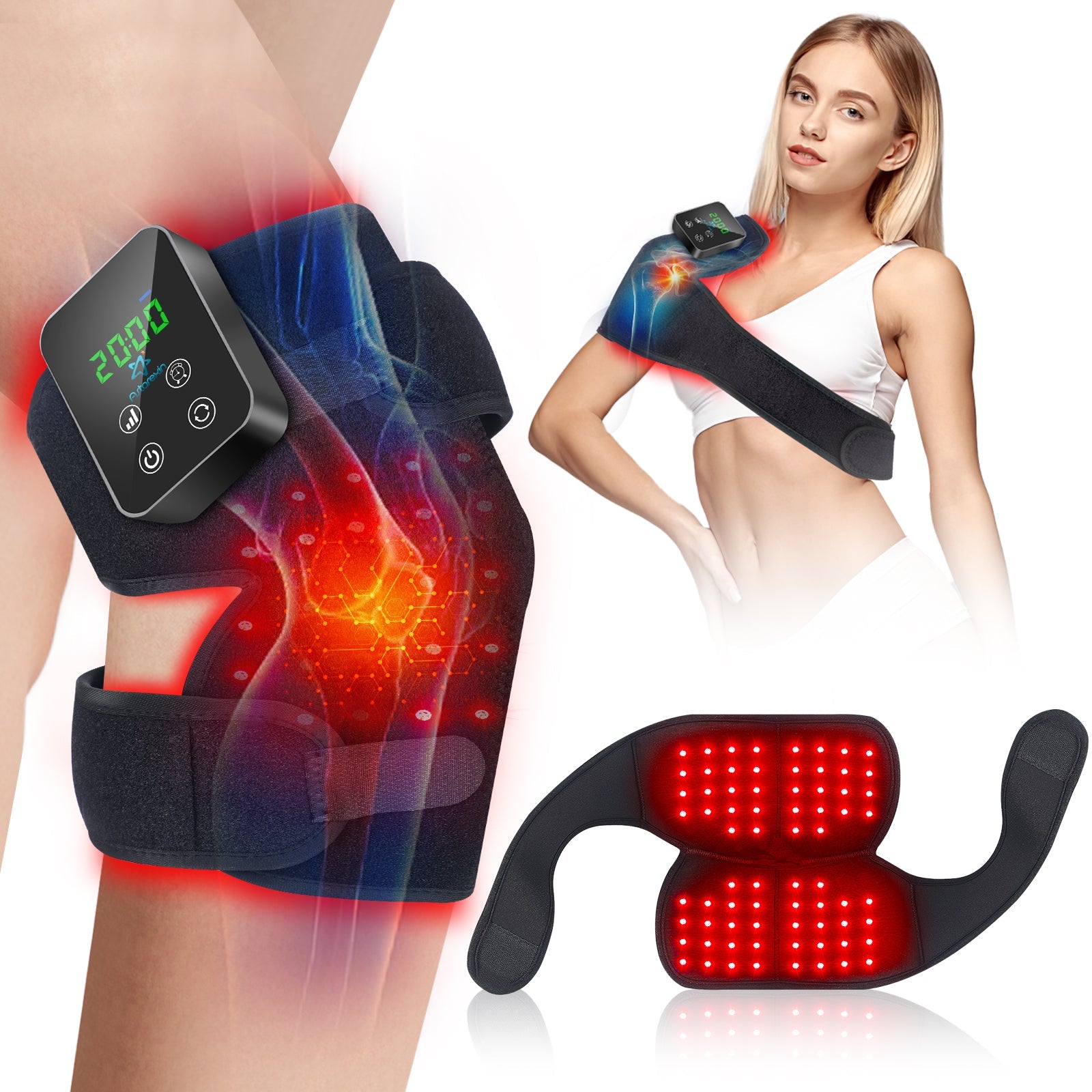 Cordless Red Light Therapy Knee X3 - Astarexin