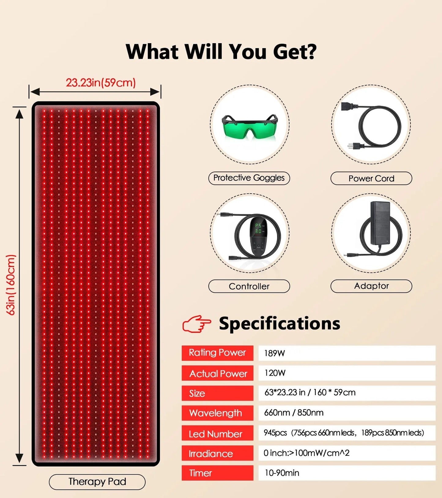 Red Light Mat 945 - Astarexin