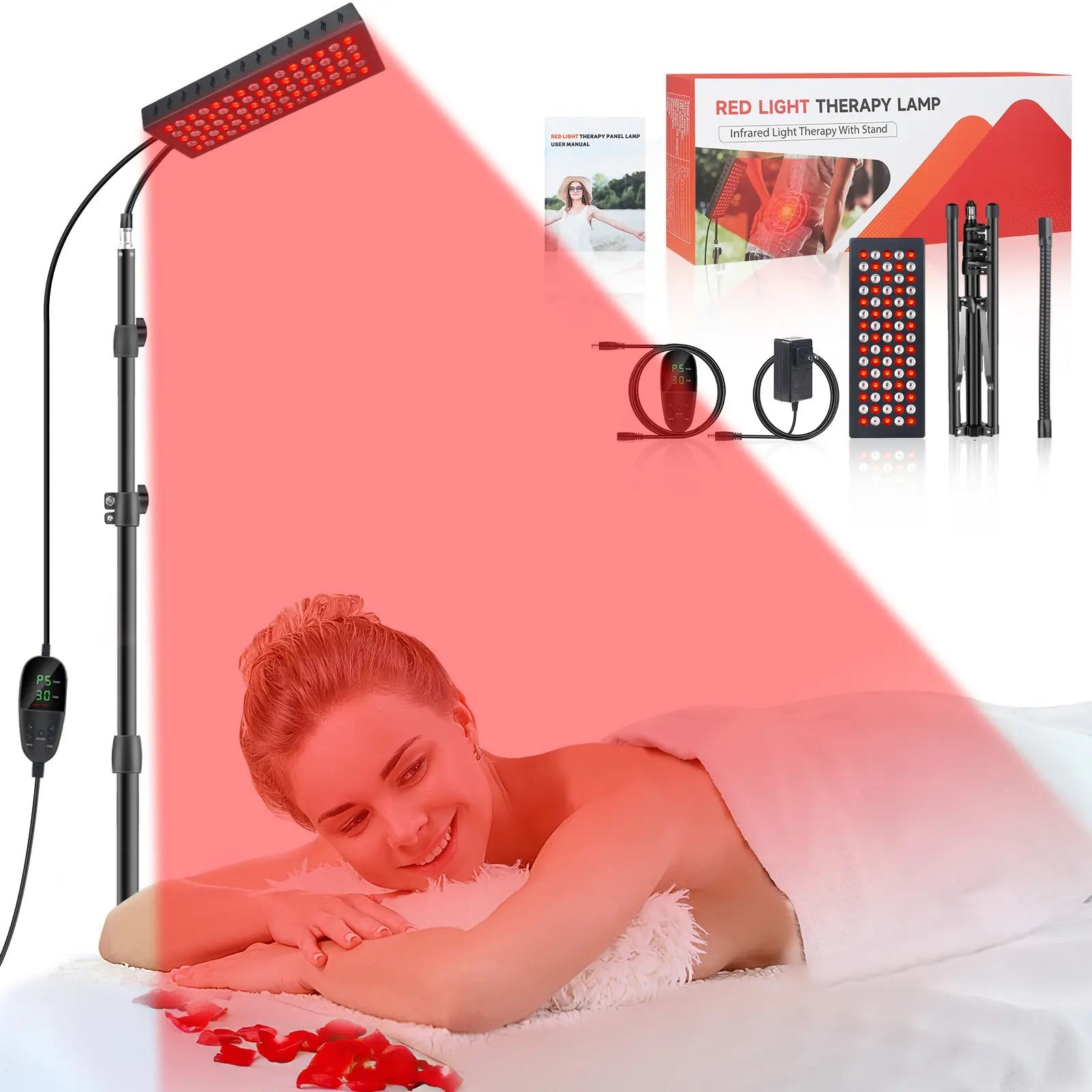 Red Light Therapy Lamp Z2 With Stand - Astarexin