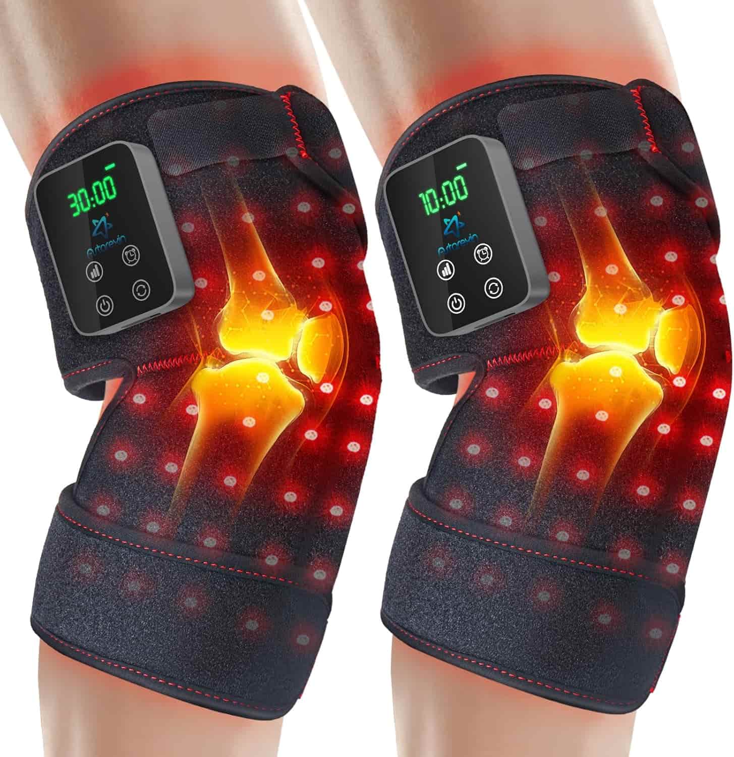 Astarexin Red Light Therapy Knee Pad 2 Packs